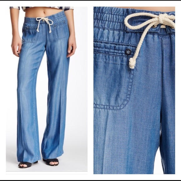 denim lounge pants